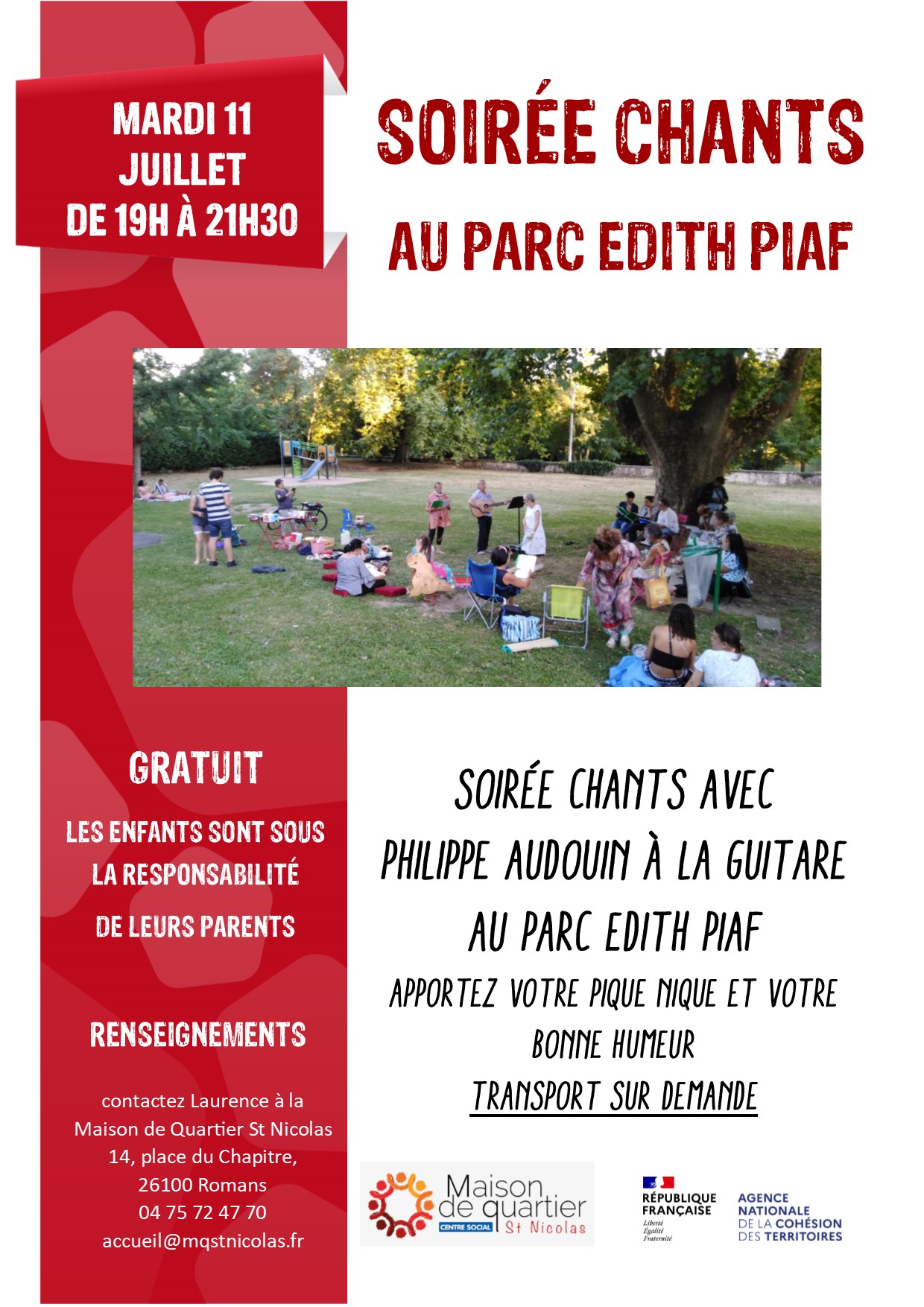 2023.07.11 soirée chant au parc edith piaf