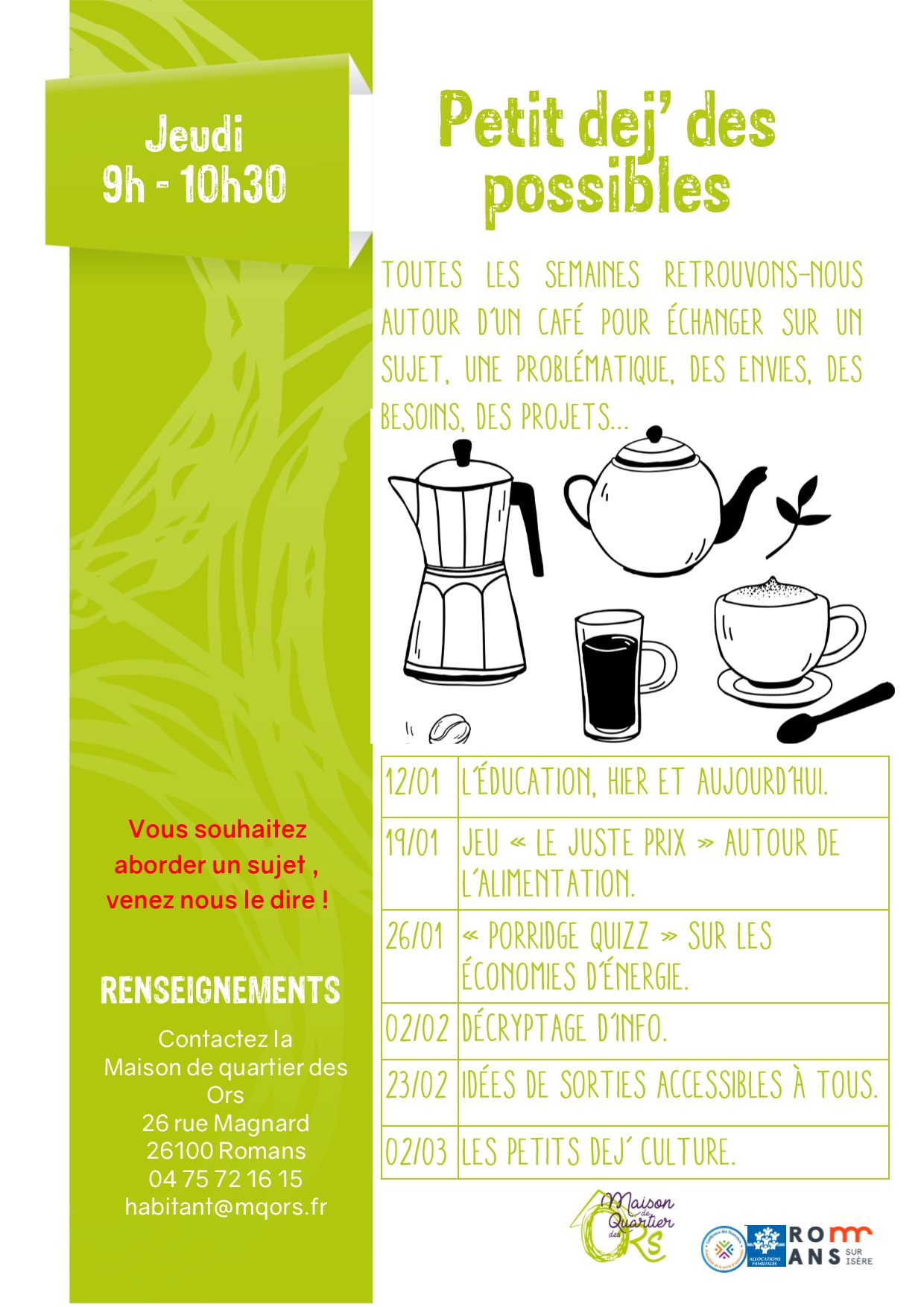 2023 café des possibles