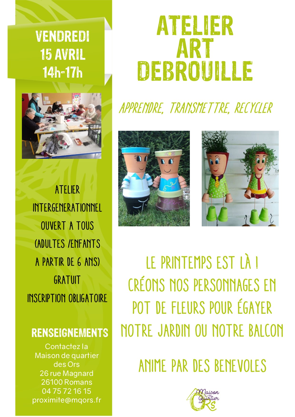 220415 Art débrouille pot fleurs