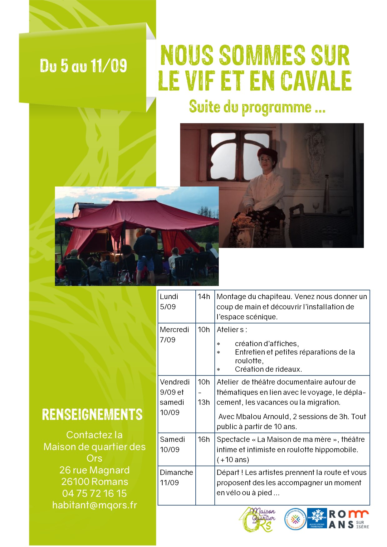 220905 En cavale suite du programme