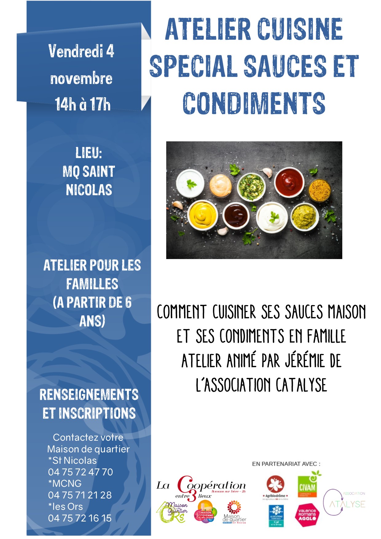 221104 Affiche condiments sauces Catalyse