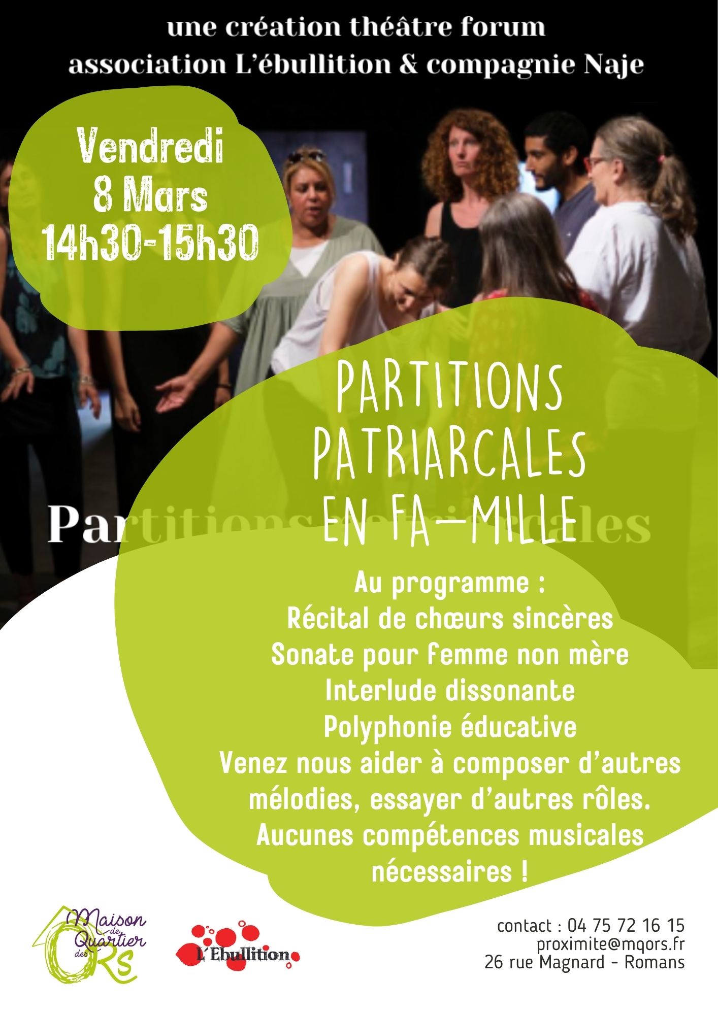 240308 Spectacle partitions partriarcales