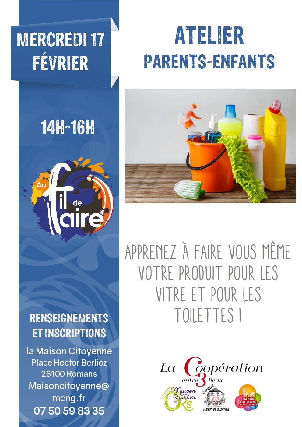 0127 modèle affiche parent enfant