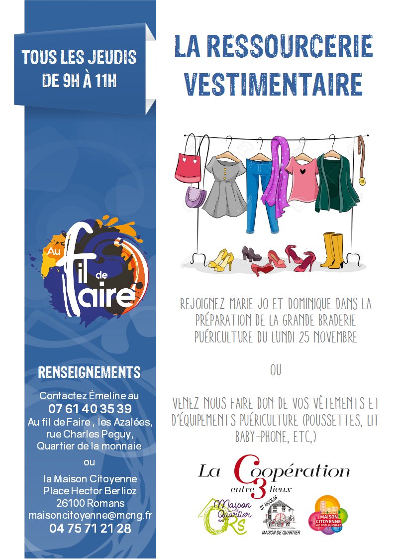 20191021 affiche ressourcerie