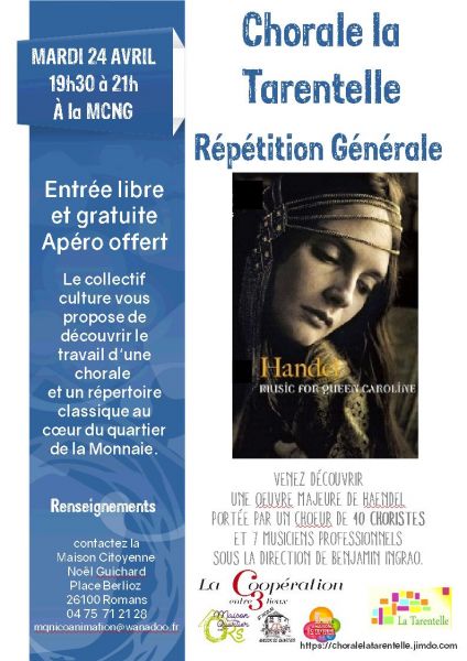 Répétition chorale