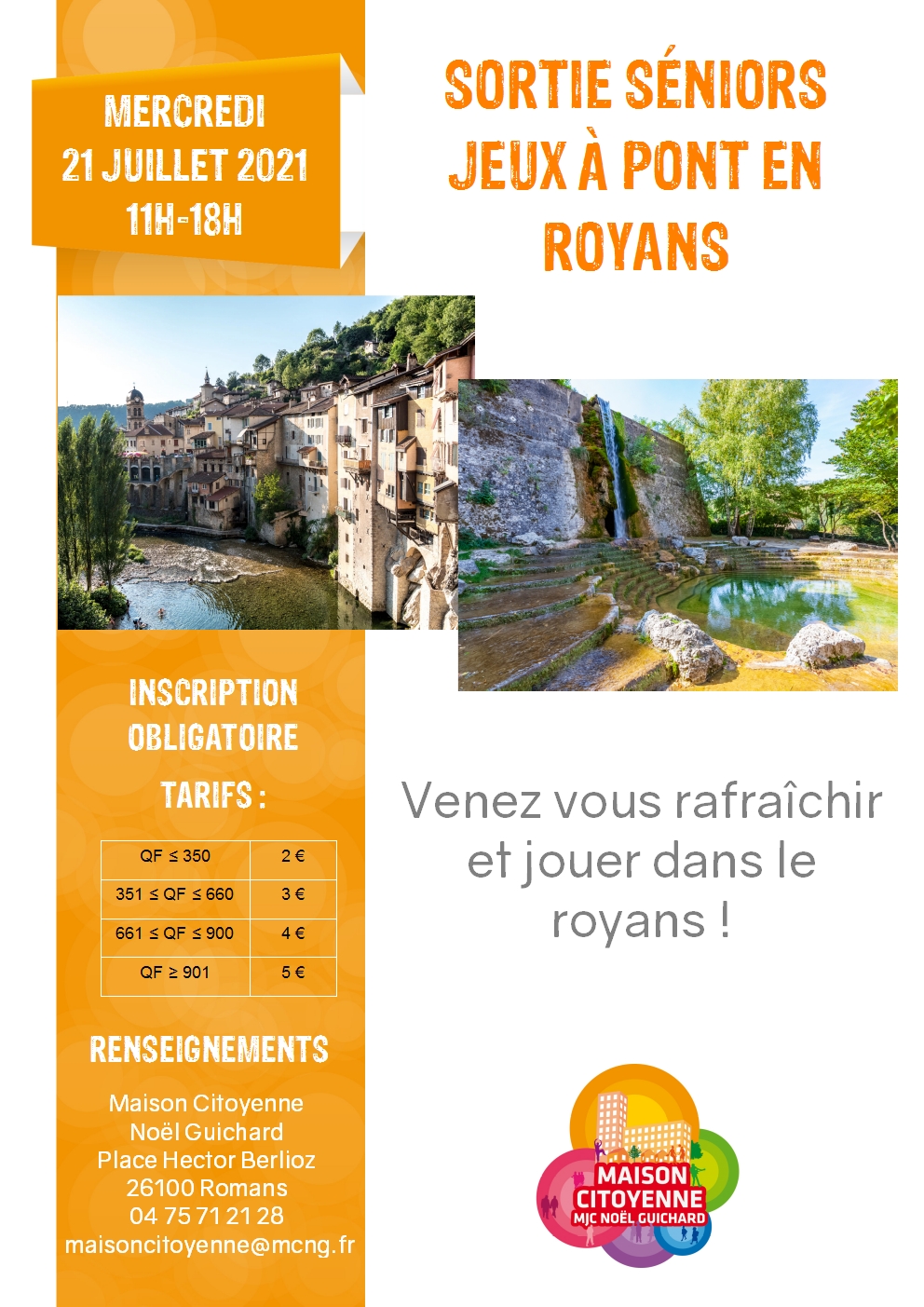 pont en royans séniors