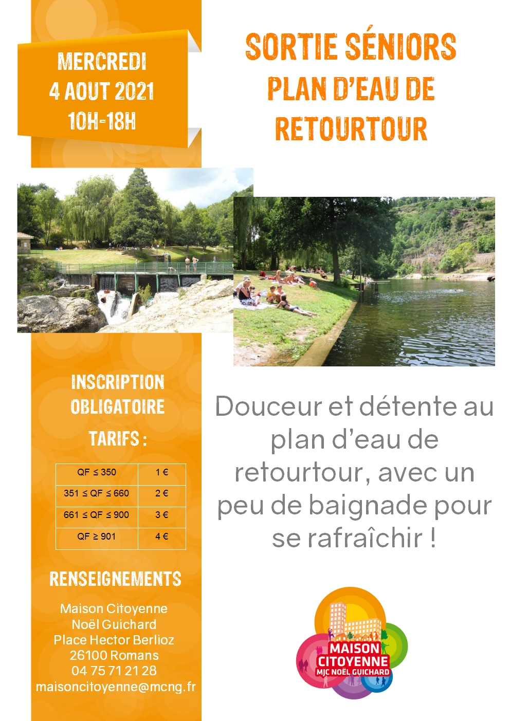 retourtour séniors