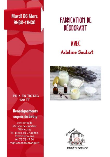 Atelier Fabrication Deodorant