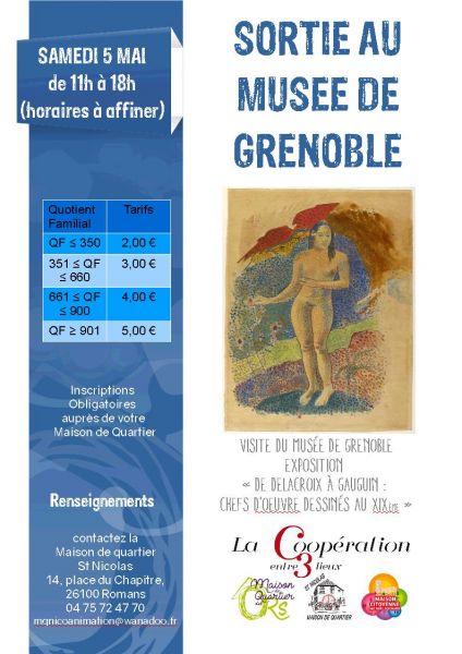 sortie musée de Grenoble